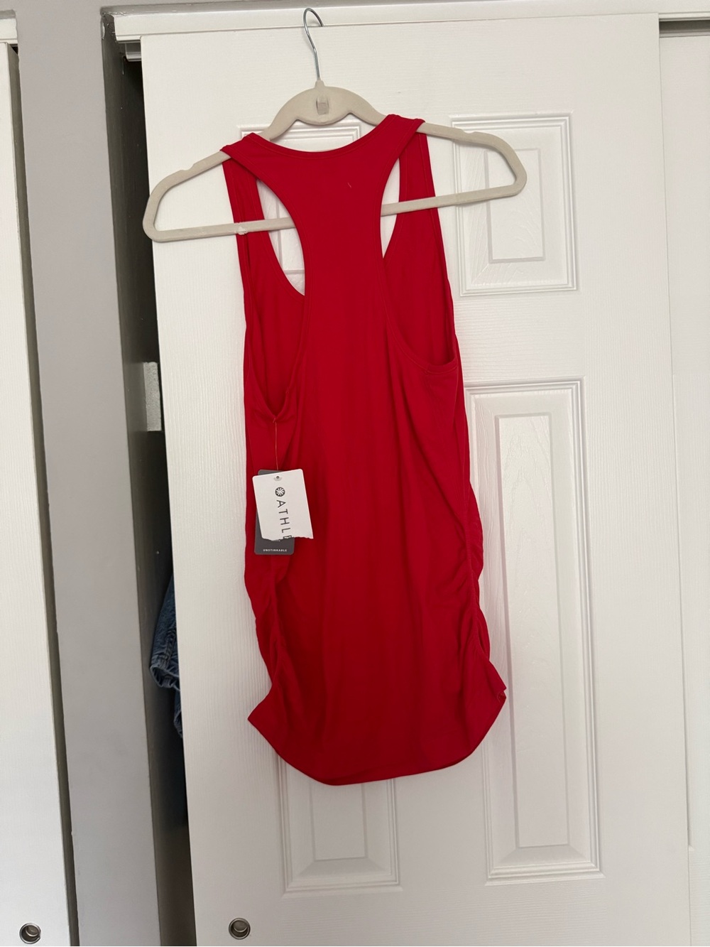 Athleta Speedlight Red Racerback Tank Top - Picture 4 of 4